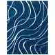 preview thumbnail 25 of 103, SAFAVIEH Florida Shag Sigtraud Abstract Waves 1.2-inch Area Rug