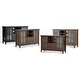 WYNDENHALL Stratford SOLID WOOD 53 inch Wide Contemporary TV Media Stand For TVs up to 55 inches - 53 inch wide - Thumbnail 17
