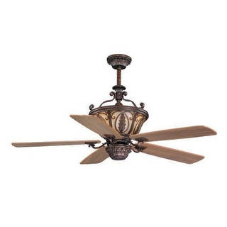 Vaxcel Lighting FN56312 Dynasty 56" 5 Blade Indoor Ceiling Fan - Light Kit and Fan Blades Included