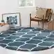preview thumbnail 45 of 128, SAFAVIEH Hudson Shag Ogee Trellis 2-inch Thick Area Rug