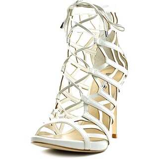 Guess Anasia 2 Women Open-Toe Synthetic White Heels