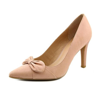 Franco Sarto Aletha Women Pointed Toe Synthetic Pink Heels