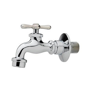 Homewerks Worldwide 3210-161-CH-B-Z Single Handle Wall Faucet, 1/2", 2.2 GPM