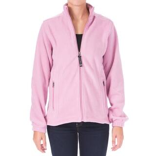 Charles River Apparel Womens Voyager Zip Front Long Sleeves Fleece Jacket