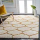 preview thumbnail 91 of 128, SAFAVIEH Hudson Shag Ogee Trellis 2-inch Thick Area Rug