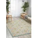 preview thumbnail 16 of 71, Nourison Caribbean Floral Geometric Indoor/Outdoor Area Rug 9'3" x 12'9" - Ivory/Blue