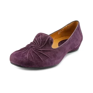 Earthies Zuma Round Toe Suede Loafer