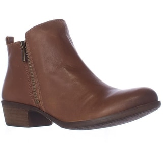 Lucky Brand Brand Basel Side Zip Ankle Boots - Toffee