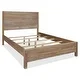 Grain Wood Furniture Montauk Queen Solid Wood Panel Bed - Thumbnail 9