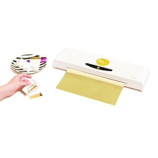 American Crafts 12" Heidi Swapp Minc Foil Applicator with Starter Kit of Transfer Folder, Foil and Tags