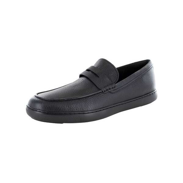 Fitflop Mens Boston Slip On Leather Penny Loafer Shoes