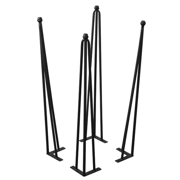 Hairpin Metal 3 Pin Table Legs