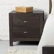 Montauk Solid Wood 2-drawer Nightstand - Thumbnail 9