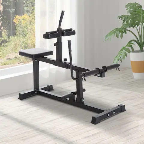 Soozier Adjustable Calf Raise Strength Training Home Gym Machine