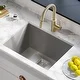 KRAUS Pax Stainless Steel 24 inch Undermount Laundry Utility Sink - Thumbnail 1