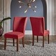 Thumbnail 25, Parson Classic Upholstered Dining Chair (Set of 2) by iNSPIRE Q Bold. Changes active main hero.