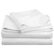 Thumbnail 10, Miranda Haus 600-Thread Count Cotton and Polyester Solid Bed Sheet Set. Changes active main hero.