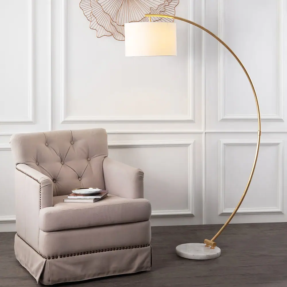 SAFAVIEH Lighting 70-inch Madigan Floor Lamp - 38" W x 14" D x 70" H