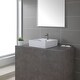 Kraus Elavo 18 1/2 inch Square Porcelain Ceramic Vessel Bathroom Sink - Thumbnail 28
