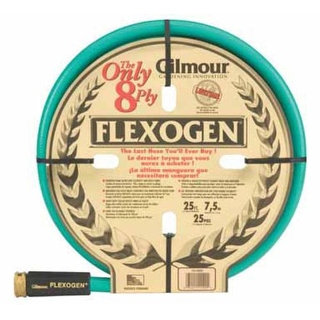 Gilmour Flexogen 1012025 Garden Hose, 1/2" x 25', Assorted Colors