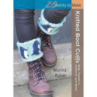 Search Press Books-Knitted Boot Cuffs (20 To Make)