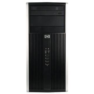 HP 6200 Pro Computer Tower Intel Core I3 2100 3.1G 8GB DDR3 2TB Windows 10 Pro 1 Year Warranty (Refurbished) - Black