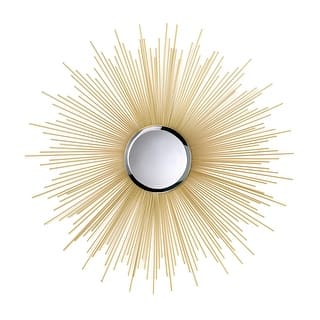 Golden Rays Sunburst Mirror