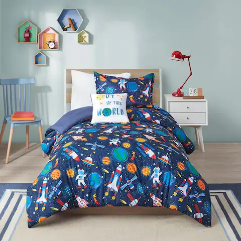 Conner Outer Space Comforter Set by Mi Zone Kids