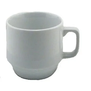 HIC 79006 Porcelain Stack Cup, 7 Oz.