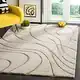preview thumbnail 5 of 103, SAFAVIEH Florida Shag Sigtraud Abstract Waves 1.2-inch Area Rug