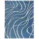 preview thumbnail 50 of 103, SAFAVIEH Florida Shag Sigtraud Abstract Waves 1.2-inch Area Rug