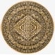 preview thumbnail 175 of 173, SAFAVIEH Adirondack Cheyenne Rustic Oriental Medallion Rug 4' x 4' Round - Gold/Black