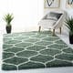 preview thumbnail 15 of 128, SAFAVIEH Hudson Shag Ogee Trellis 2-inch Thick Area Rug
