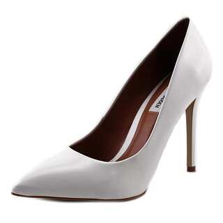 Steve Madden Protoo Women Pointed Toe Leather White Heels