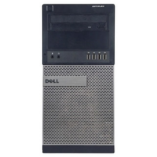 Dell OptiPlex 790 Computer Tower Intel Core I3 2100 3.1G 8GB DDR3 2TB Windows 10 Pro 1 Year Warranty (Refurbished) - Black