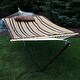 Rope Hammock with Stand Pad & Pillow - Portable - Choose Color - Thumbnail 22