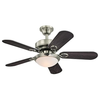 Westinghouse 7203200 Cassidy 36" 5 Blade Hanging Ceiling Fan with Reversible Mot
