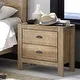 Montauk Solid Wood 2-drawer Nightstand - Thumbnail 0