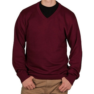 Ecko Unltd. Men's Solid V-Neck Sweater