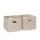 Thumbnail 49, RiverRidge Kids Folding Storage Bins with Handles (Set of 2). Changes active main hero.