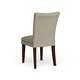 Thumbnail 34, Parson Classic Upholstered Dining Chair (Set of 2) by iNSPIRE Q Bold. Changes active main hero.