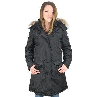 Canada Weather Gear Women's Faux Down Goose Jacket Coat