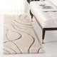 preview thumbnail 16 of 103, SAFAVIEH Florida Shag Sigtraud Abstract Waves 1.2-inch Area Rug
