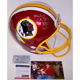 Mark Rypien Autographed Hand Signed Washington Redskins Full Size Helmet - PSA/DNA