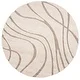 preview thumbnail 28 of 103, SAFAVIEH Florida Shag Sigtraud Abstract Waves 1.2-inch Area Rug