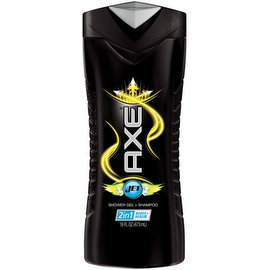 Axe Shower Gel + Shampoo, Jet 16 oz