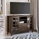WYNDENHALL Stratford SOLID WOOD 53 inch Wide Contemporary TV Media Stand For TVs up to 55 inches - 53 inch wide - Thumbnail 29