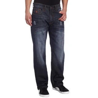 Rocawear Big and Tall Classic Fit Core Jeans Dark Wire Wash 42W x 32L - 42