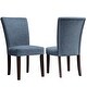 Thumbnail 36, Parson Classic Upholstered Dining Chair (Set of 2) by iNSPIRE Q Bold. Changes active main hero.