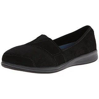 Easy Spirit Womens Fadeaway Mixed Media Casual Loafers